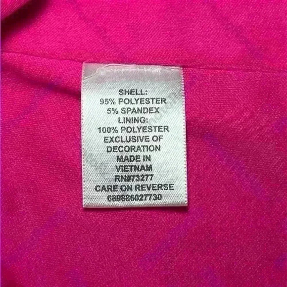 ELLE Hot Pink Dress - Picture 6 of 6